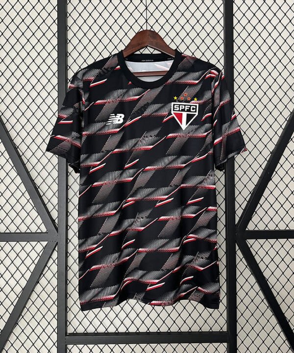 Camisa do São Paulo Pre Jogo 24/25 - Preto