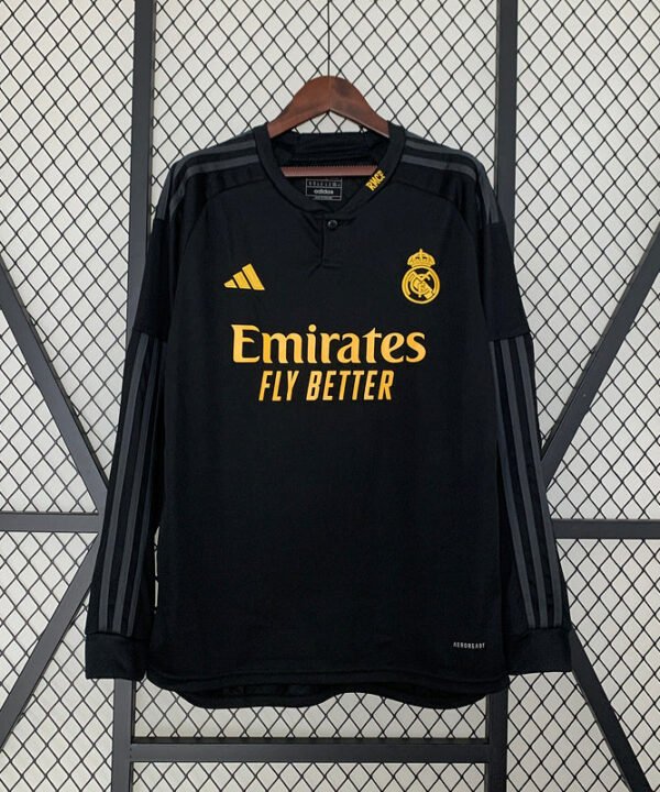 Camisa Real Madrid Manga Longa 23/24 Third III