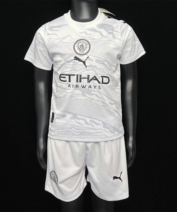 Conjunto Infantil Manchester City 23/24 - Dragão Chines