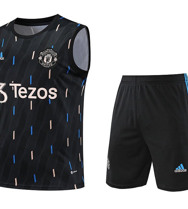 Kit de treino Manchester United 23/24 - Preto I