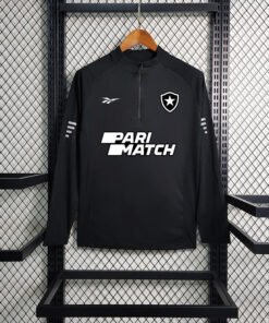 Blusa Botafogo Meio Ziper 23/24 - Preto