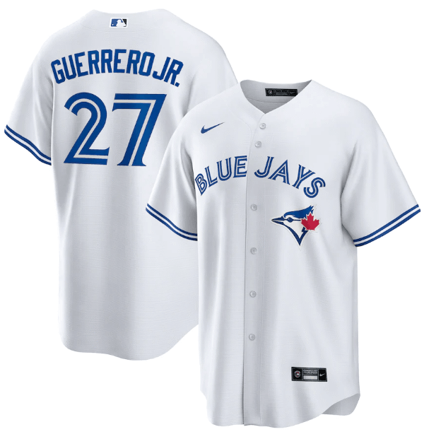 Jersey Toronto Blue Jays Branca Torcedor
