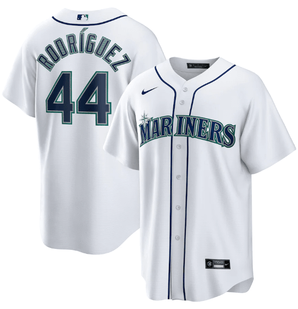 Jersey Seattle Mariners Branca Torcedor