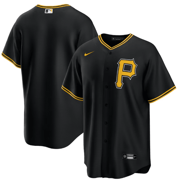 Jersey Pittsburgh Pirates Preta Torcedor