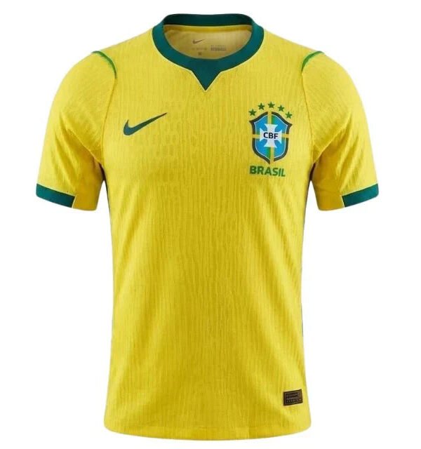 Camisa Nike Brasil I 2026/27 Jogador Amarela