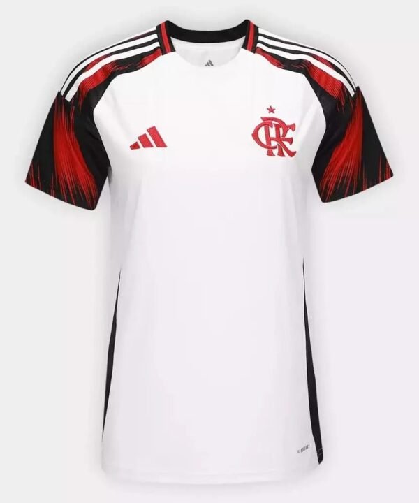 Camisa Flamengo II 2025 - Branca - (Feminina)