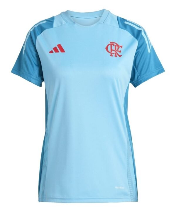 Camisa Flamengo Treino 2025 - Azul - (Feminina)