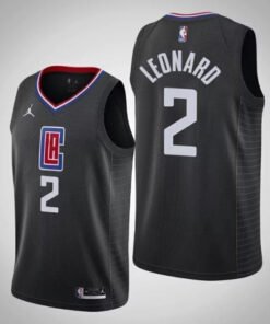 Regata NBA Los Angeles Clippers Nike Authentic Swingman Leonard 2 - Preta