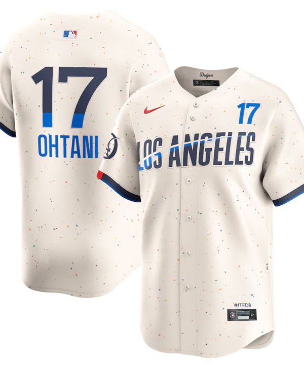 Camisa MLB Los Angeles Dodgers Jersey City Connect 2024