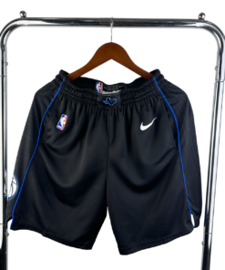 Bermuda NBA Dallas Mavericks Nike Authentic - Preta