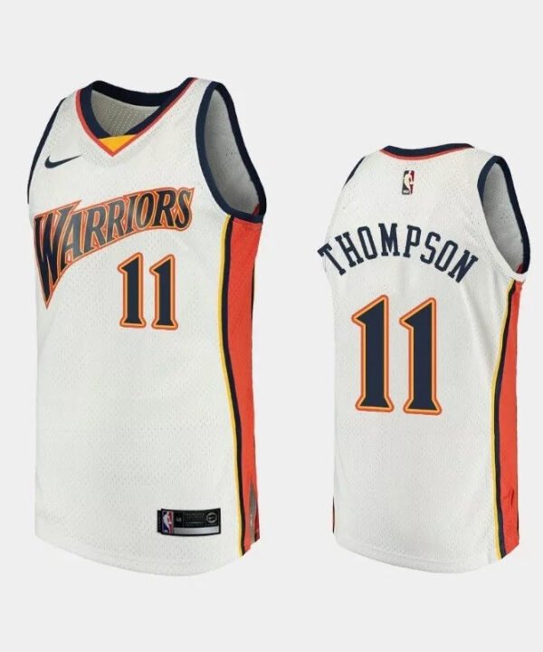 Regata NBA Golden State Warriors Retrô Nike Authentic Swingman Thompson 11