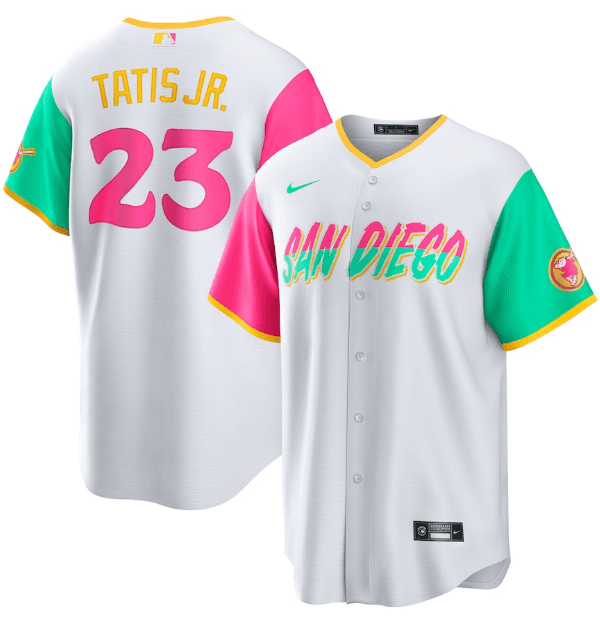Jersey San Diego Padres City Connect Torcedor