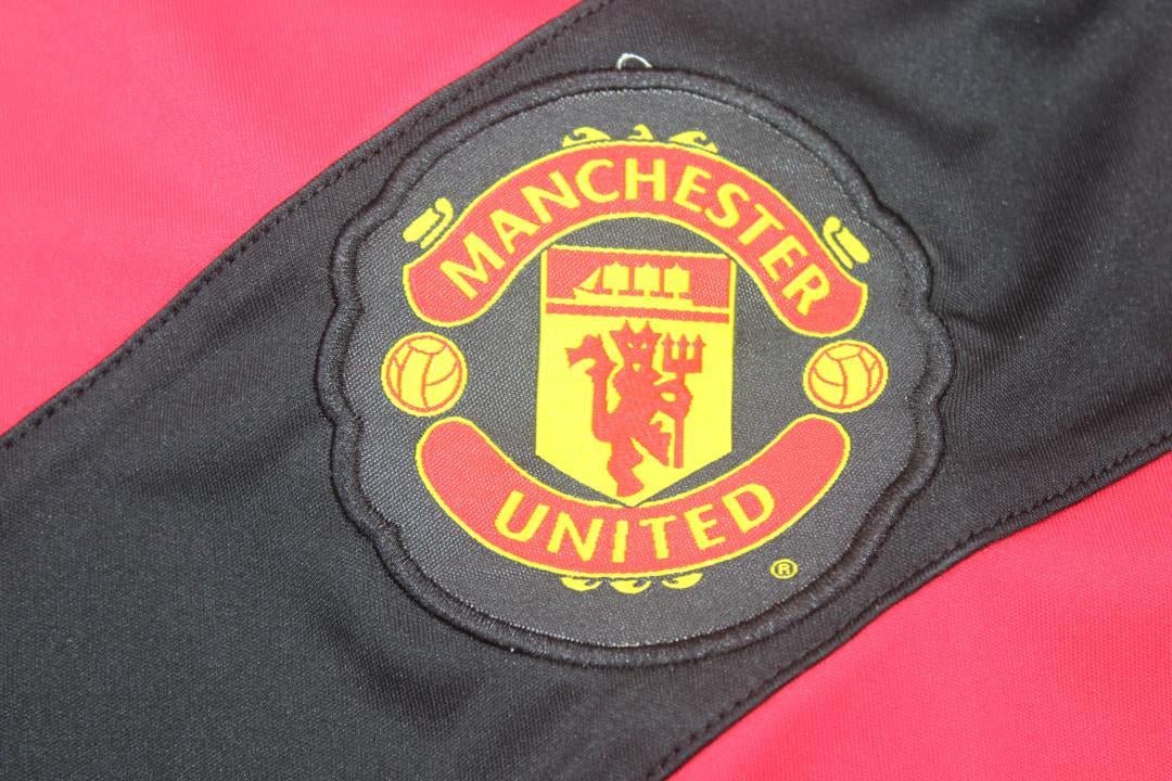 Camisa Manchester United Manga Longa Home 09/10 - Versão Retrô - Imagem 11