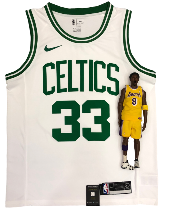 Regata NBA Boston Celtics Retrô Nike Authentic Bird 33 - Branca