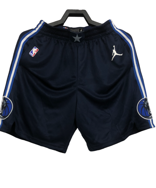 Bermuda NBA Dallas Mavericks Nike Authentic - Azul Marinho