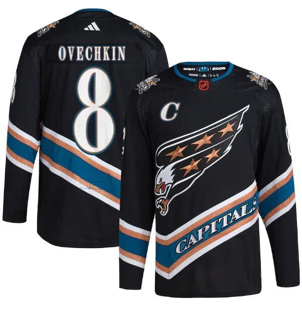 Jersey Washington Capitals Reverse Retrô 2.0