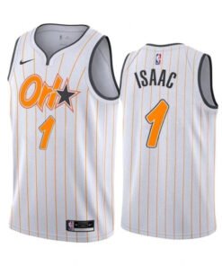 Regata NBA Orlando Magic Edition 20/21 Nike Authentic Isaac 1 - Branca