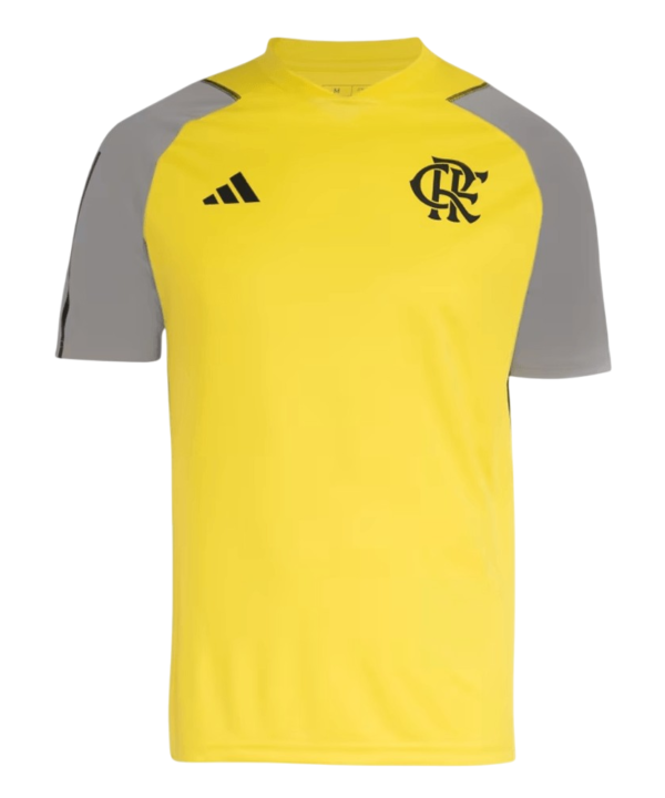 Camisa Flamengo 24/25 Treino Adidas Torcedor - Amarela
