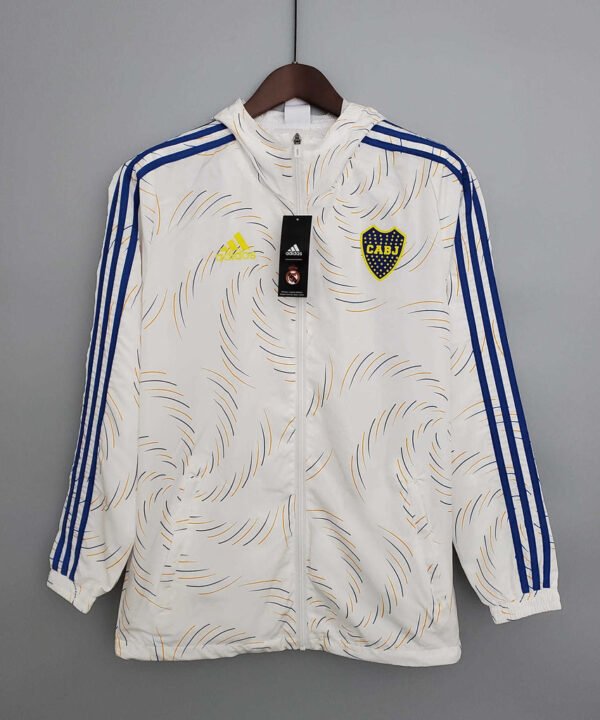 Corta Vento Boca Juniors Branco - Adidas