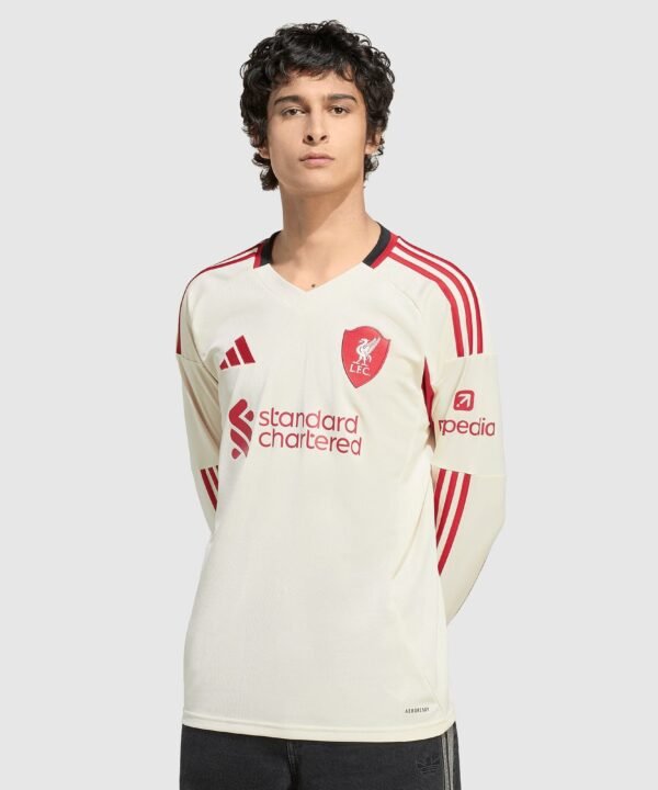 Camisa adidas Liverpool 2025/26 II Manga Longa