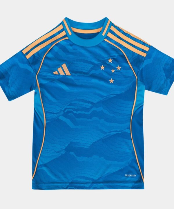 [PRÉ-VENDA] Conjunto Infantil adidas Cruzeiro 2025/26 III