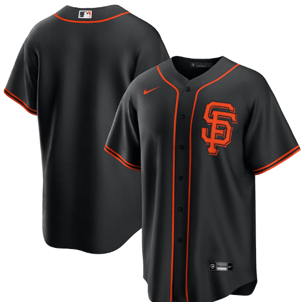 Jersey San Francisco Giants Preta Torcedor