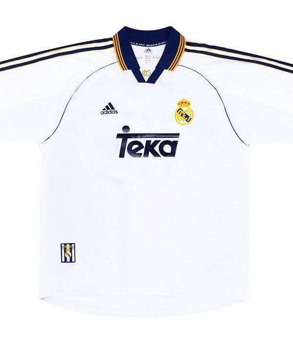 Camisa I Retrô Real Madrid - 98/00