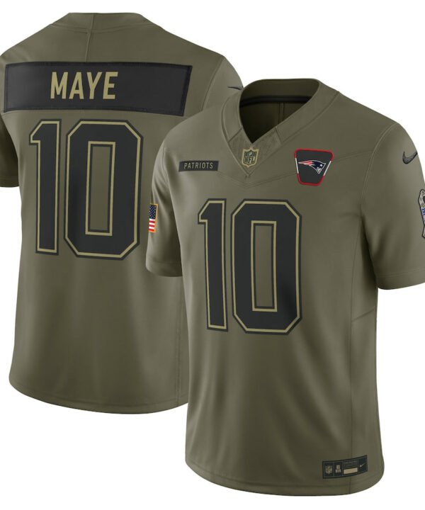 Camisa NFL New England Patriots Vapor F.U.S.E. Limited Jersey Salute To Service 2025