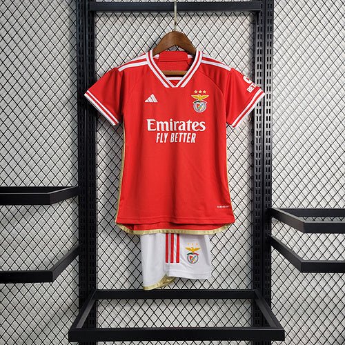 Kit Infantil Benfica Home 23/24 - Vermelho