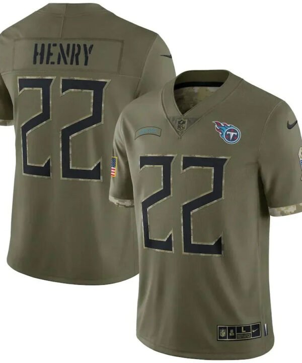 Camisa NFL Tennessee Titans Vapor Limited Jersey Salute To Service 2022