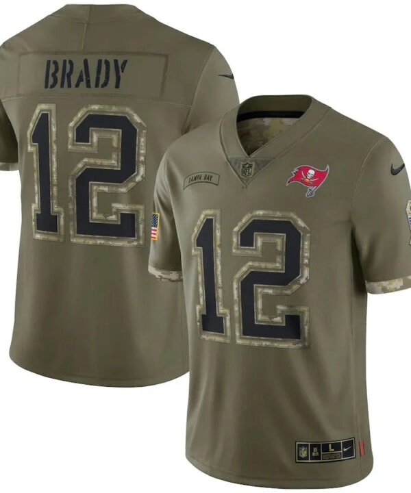 Camisa NFL Tampa Bay Buccaneers Vapor Limited Salute To Service 2022