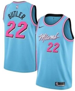 Regata NBA Miami Heat Nike Authentic Butler 22 - Azul