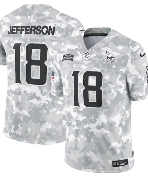 Camisa NFL Minnesota Vikings Vapor F.U.S.E. Limited Jersey Salute To Service 2024