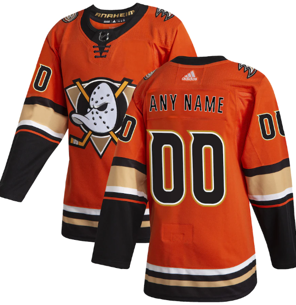 Camisa NHL Anaheim Ducks Jersey Laranja