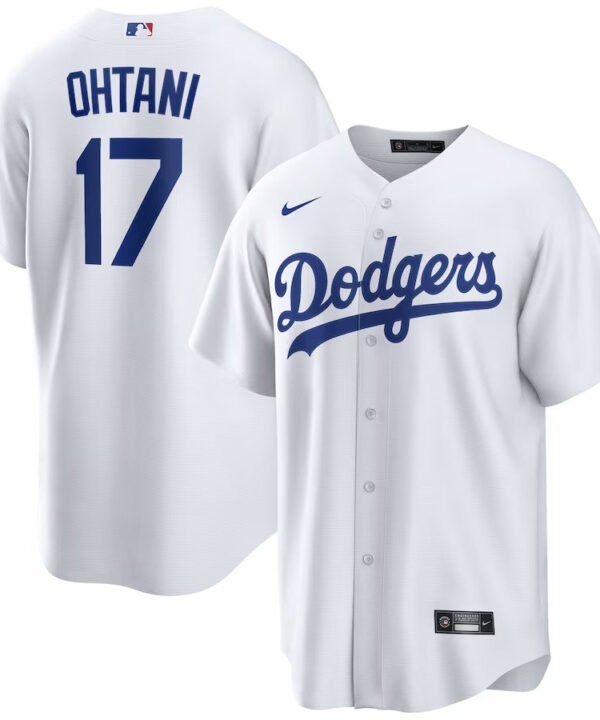 Camisa MLB Los Angeles Dodgers Jersey Branca Torcedor