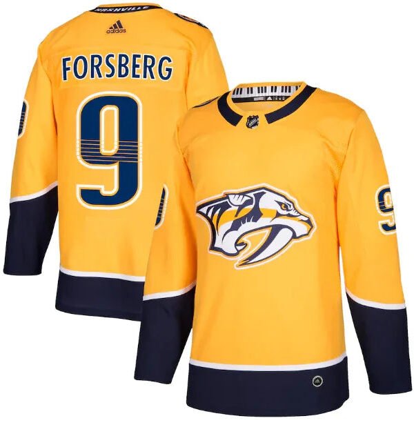 Jersey Nashville Predators Ouro