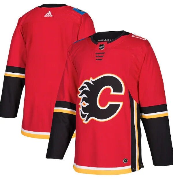 Jersey Calgary Flames Vermelha
