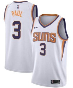 Regata NBA Phoenix Suns Nike Authentic Paul 3 - Branca