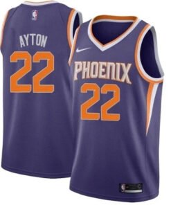 Regata NBA Phoenix Suns Nike Authentic Ayton 22 - Azul