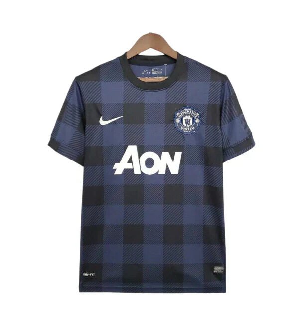 Camisa Manchester United Retrô 2013/2014 Azul Marinho - Nike