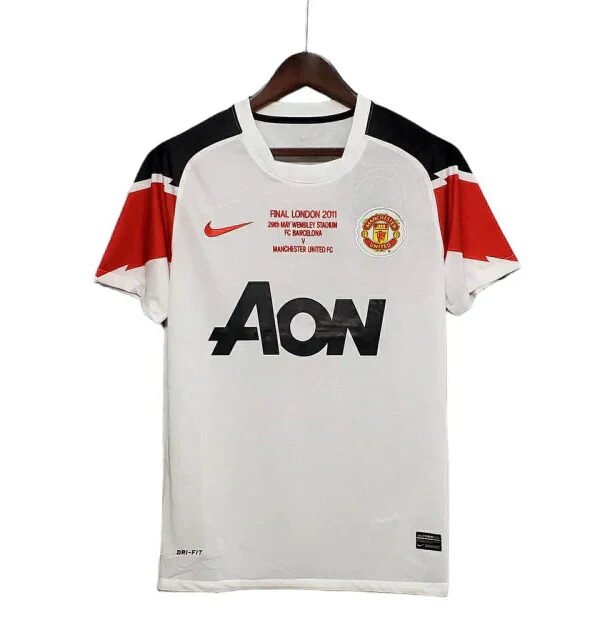 Camisa Manchester United Retrô 2010/2011 Branca - Nike