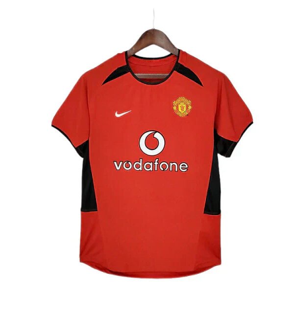 Camisa Retrô Manchester United Nike 2002/03 Masculino Vermelho