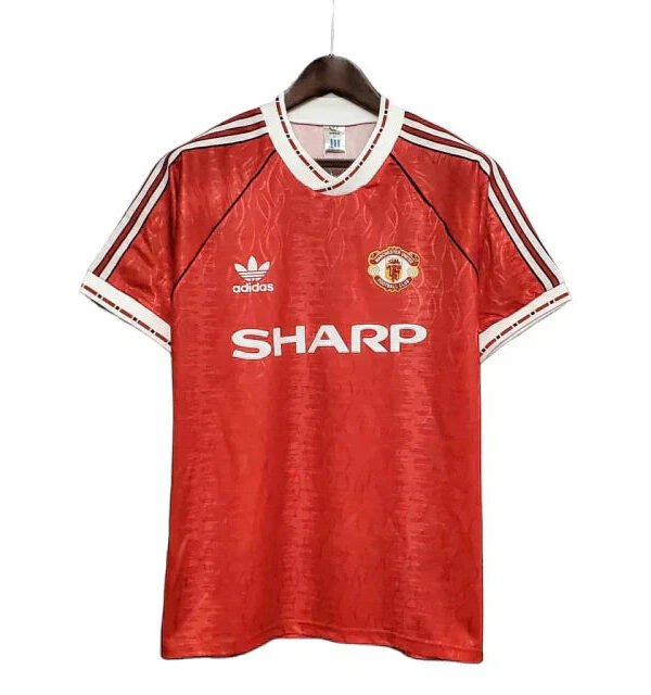 Camisa Manchester United Retrô 1990/1992 Vermelha - Adidas