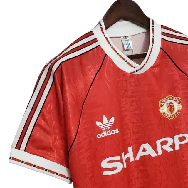 Camisa Manchester United Retrô 1990/1992 Vermelha - Adidas - Imagem 5