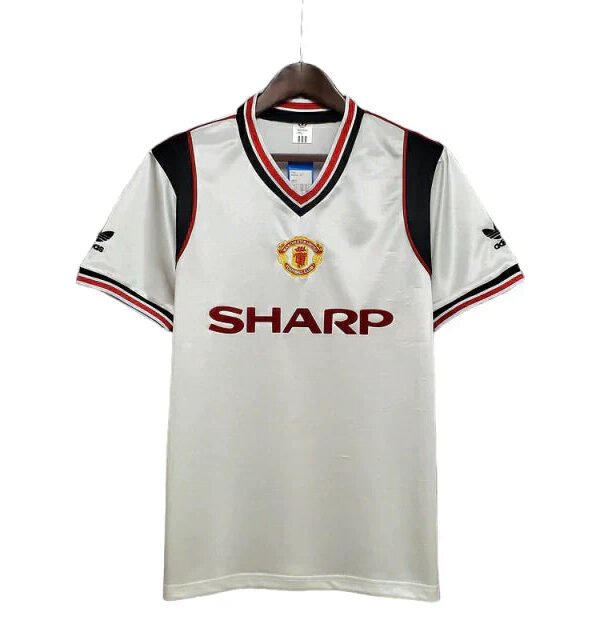 Camisa Manchester United Retrô 1985 Branca - Adidas