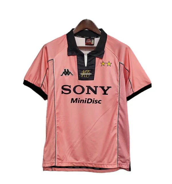 Camisa Juventus Retrô 1997/1998 Rosa - Kappa