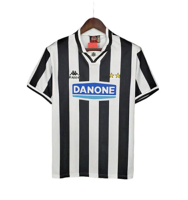 Camisa Juventus Retrô 1994/1995 Preta e Branca - Kappa