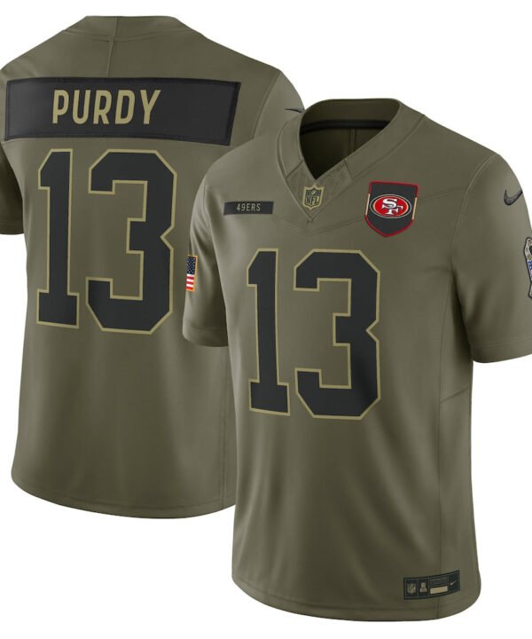 Camisa NFL San Francisco 49ers Vapor F.U.S.E. Limited Jersey Salute To Service 2025