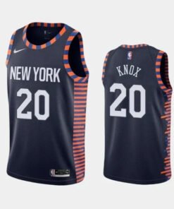 Regata NBA New York Knicks Nike Authentic Knox 20 - Preta