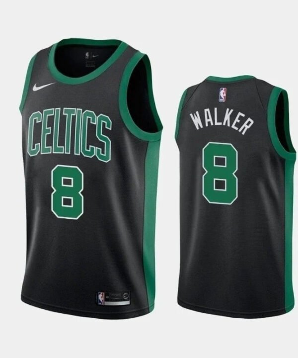 Regata NBA Boston Celtics Nike Authentic Walker 8 - Preta